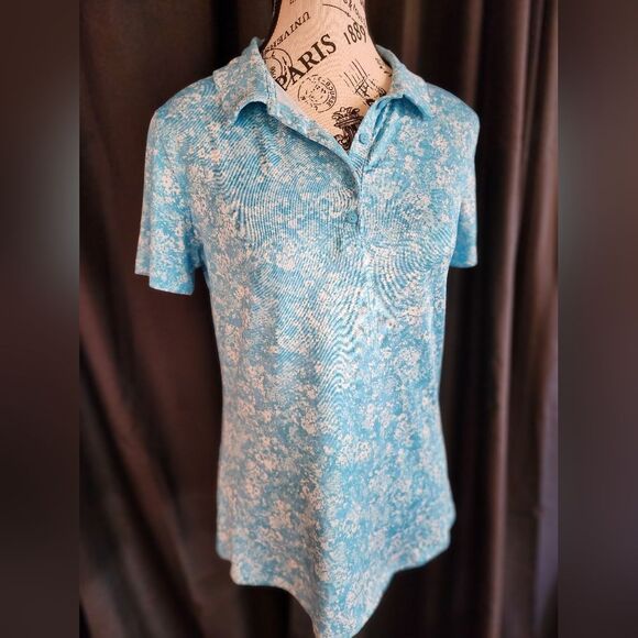 NWT Under Armour Women's Zinger Floret Print Polo - Picture 5 of 10